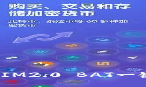 如何使用IM2.0 BAT一键化操作?