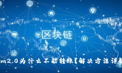 im2.0为什么不能转账?解决方法详解