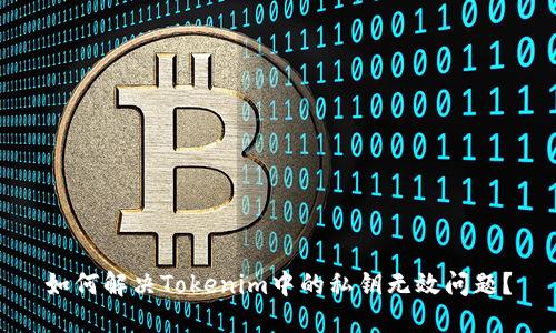 如何解决Tokenim中的私钥无效问题？