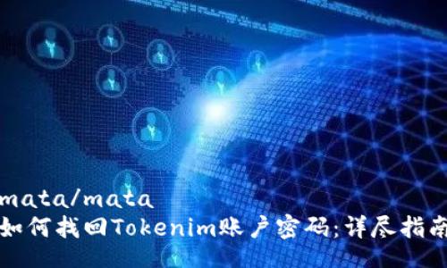 mata/mata
如何找回Tokenim账户密码：详尽指南
